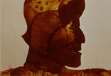 “Venuto dal Nord”, acrilico, cm. 40 x 60, 1972