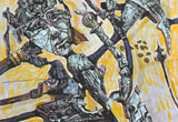 “Memorie”, acrilico, cm. 70 x 100, 1992